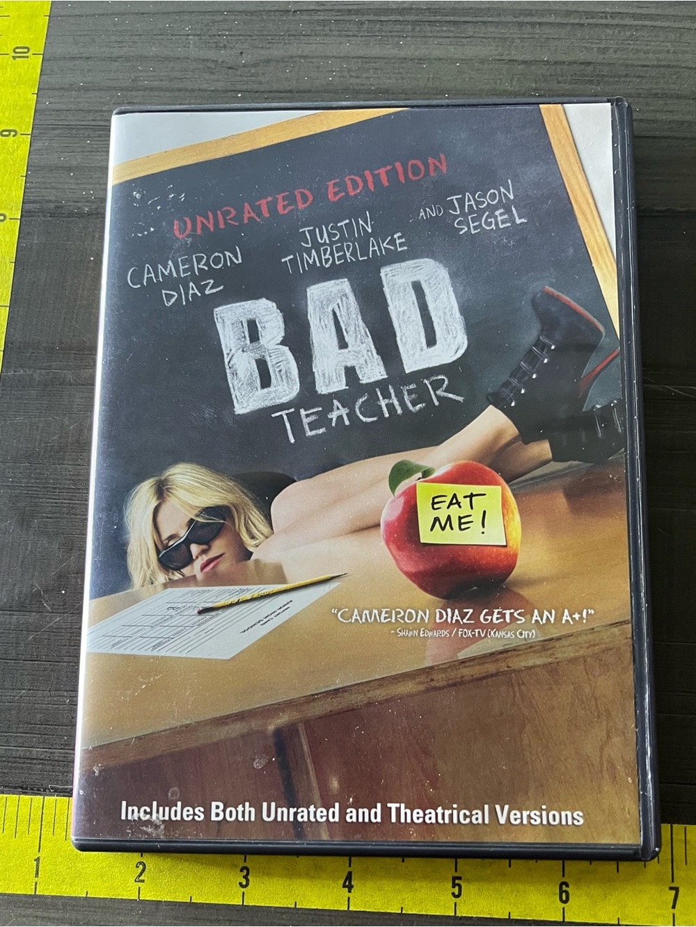 Bad Teacher - Black DVD Case (Unrated Edition)